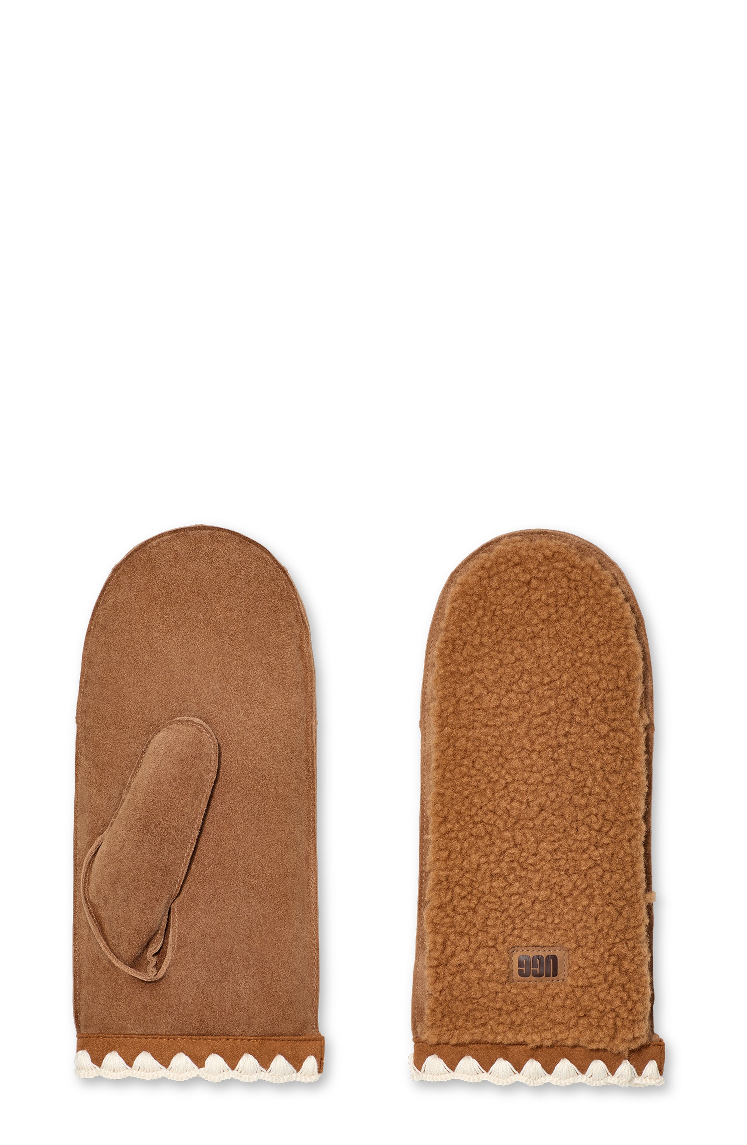 Fluff Scalloped luffer - Chestnut